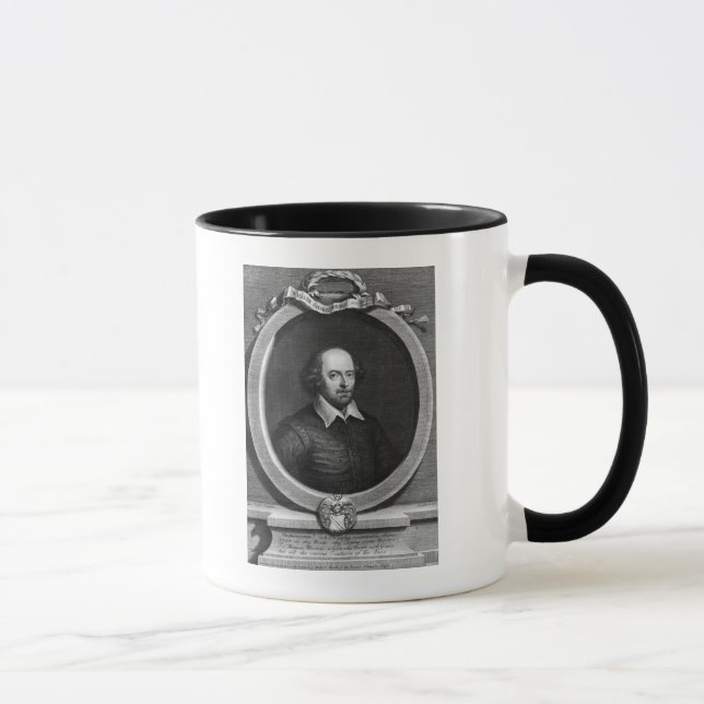 Caneca Retrato de William Shakespeare 1719 (Direita)