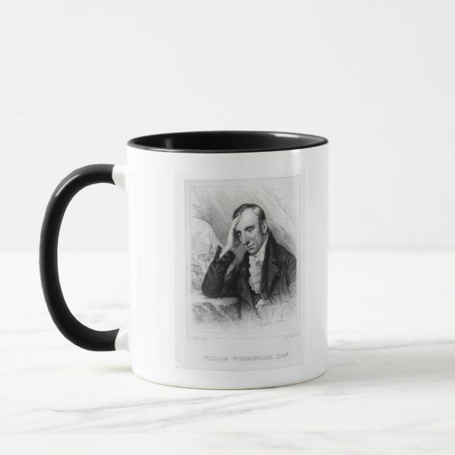 Caneca Retrato de William Wordsworth (Esquerda)