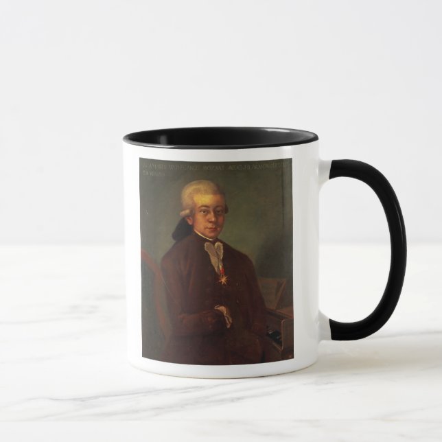 Caneca Retrato de Wolfgang Amadeus Mozart 2 (Direita)