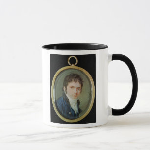 Caneca Retrato diminuto de Ludwig van Beethoven, 1802