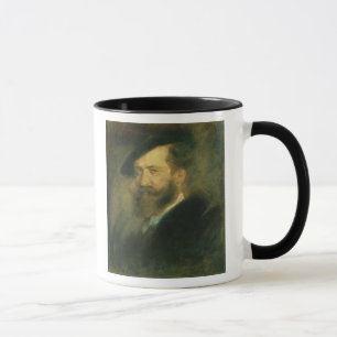 Caneca Retrato do artista Wilhelm Busch, c.1878