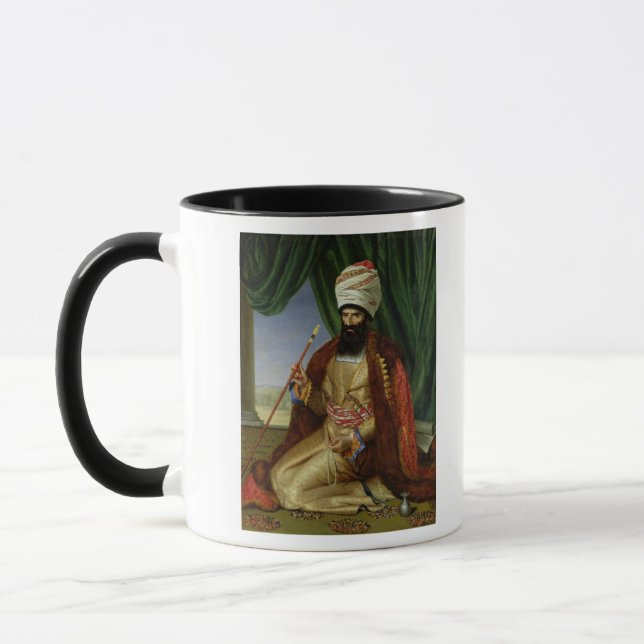 Caneca Retrato do asker-Khan, embaixador de Persia (Esquerda)