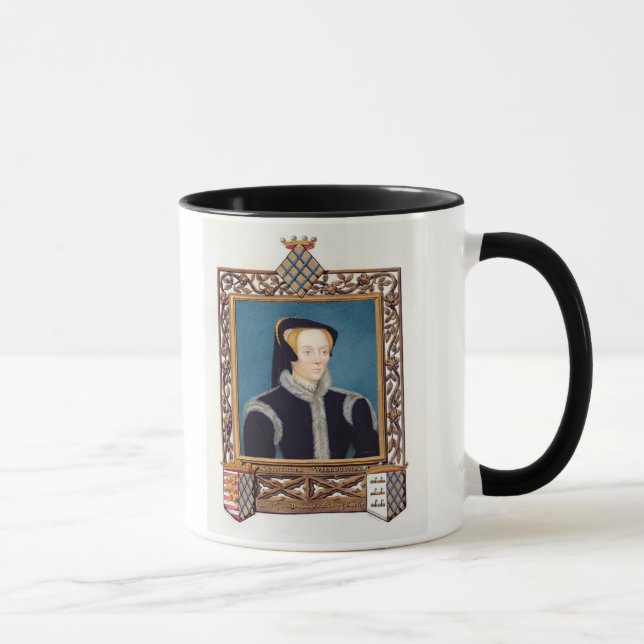 Caneca Retrato do Baroness Willoughby de Katherine (Direita)