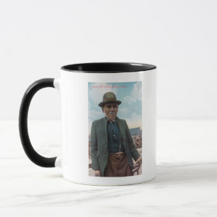 Caneca Retrato do chefe de Siwash da discussão do forte