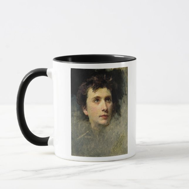 Caneca Retrato do compositor Pyotr Ilyich (Esquerda)