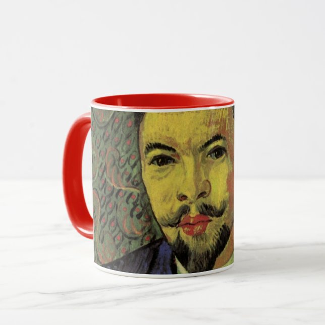 Caneca Retrato do Doutor Félix Rey por Vincent van Gogh (Frente Esquerda)