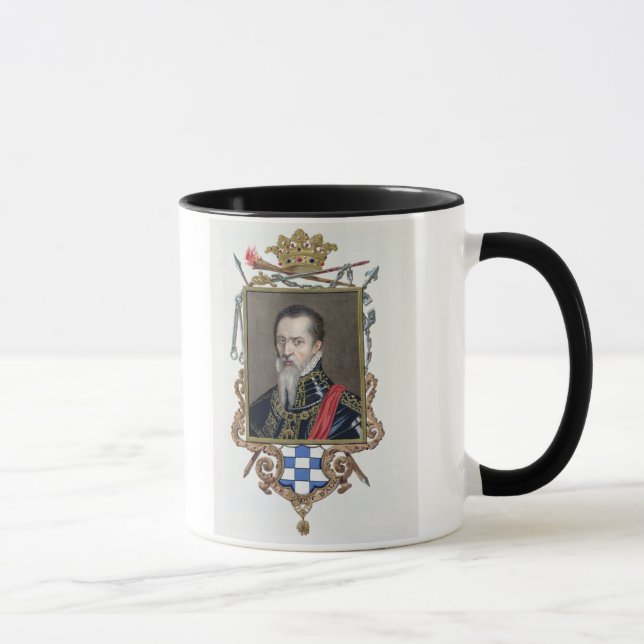 Caneca Retrato do duque de Ferdinand Alvarez de Toledo do (Direita)
