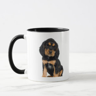 Caneca Retrato do estúdio do filhote de cachorro de