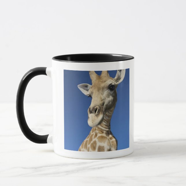 Caneca Retrato do girafa (Giraffa Camelopardalis) 2 (Esquerda)