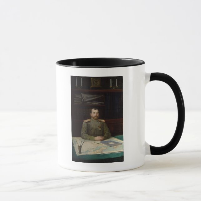 Caneca Retrato do imperador Nicholas II, 1914 (Direita)