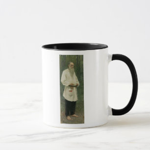 Caneca Retrato do lev Tolstoy 1901