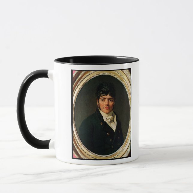 Caneca retrato do medalhão do Comte Esteve, 1804 (Esquerda)