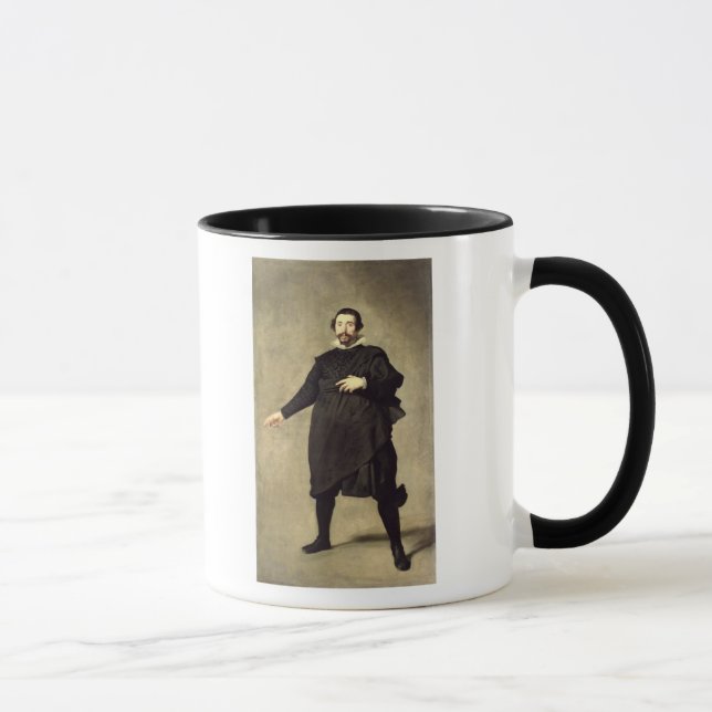 Caneca Retrato do palhaço Pablo de Valladolid (Direita)