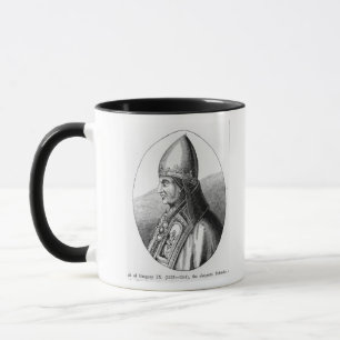 Caneca Retrato do papa Gregory IX