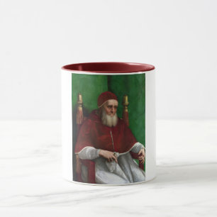Caneca Retrato do Papa Júlio II (por Raphael)