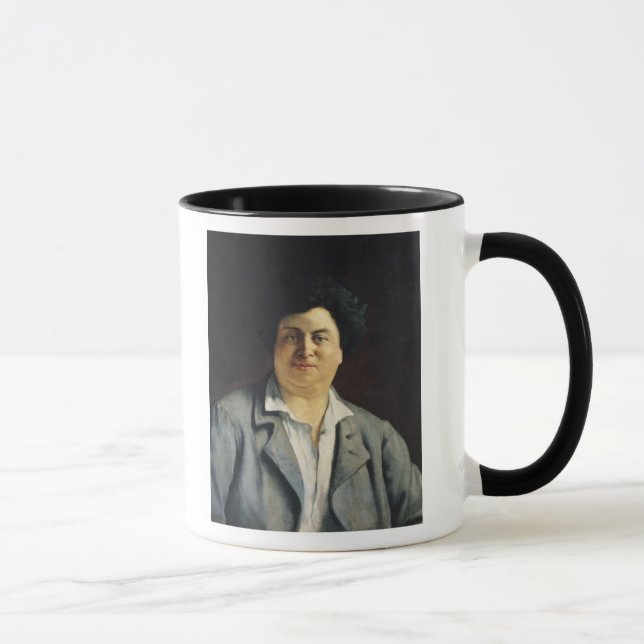 Caneca Retrato do pere de Alexandre Dumas, 1878 (Direita)