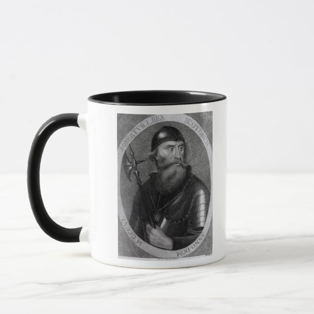 Caneca Retrato do rei Robert Eu de Scotland (Esquerda)