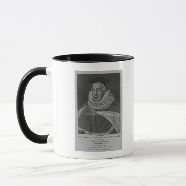 Caneca Retrato do senhor Christopher Yelverton (Esquerda)