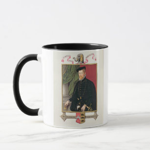 Caneca Retrato do senhor Nicholas Throckmorton (1515-71)