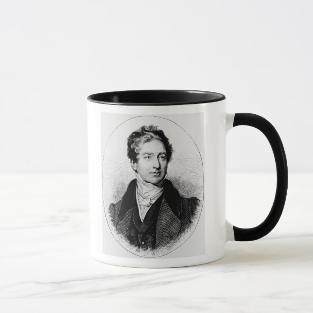 Caneca Retrato do senhor Robert Peel (Direita)