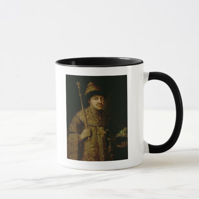 Caneca Retrato do Tsar Fyodor III Alexeevich (Direita)