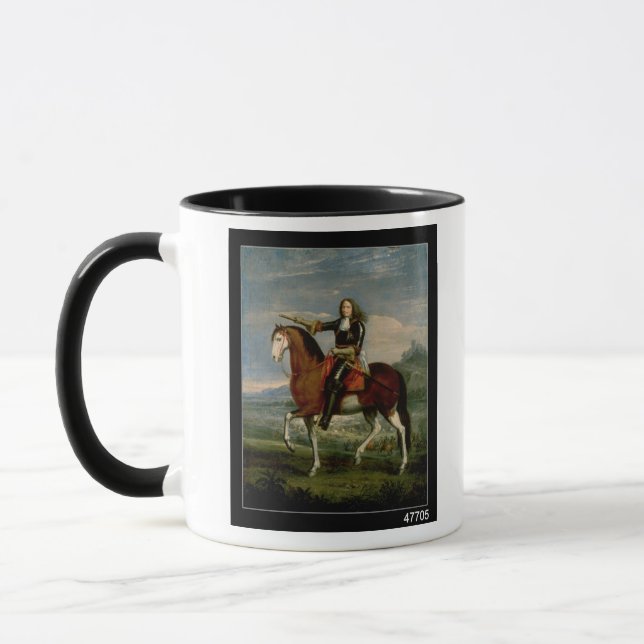 Caneca Retrato equestre (Esquerda)