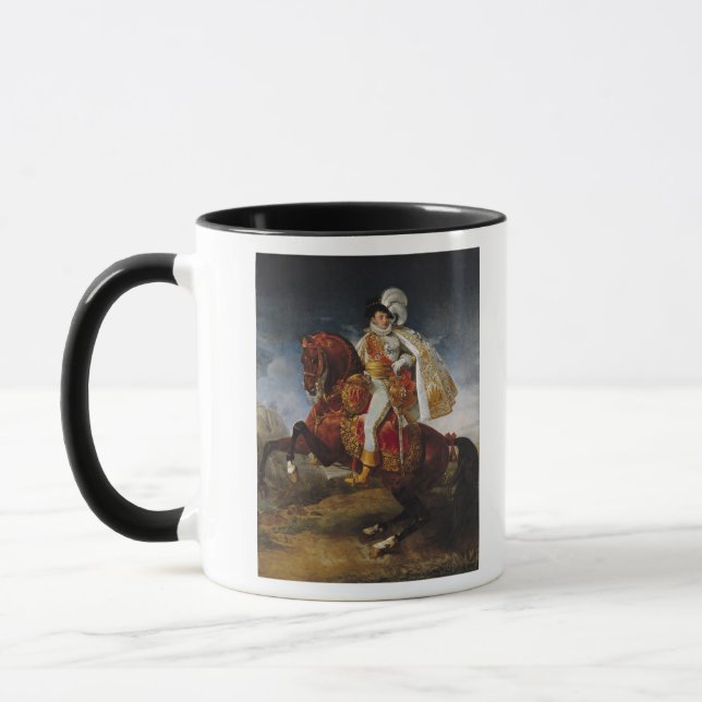 Caneca Retrato equestre de Jerome Bonaparte 1808 (Esquerda)