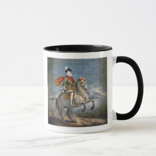 Caneca Retrato equestre de Philip III c.1628-35