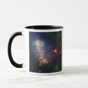 Caneca Retrato infravermelho que revela as estrelas e a