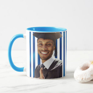 Caneca Retrato Personalizado de Graduação Masculino Linha