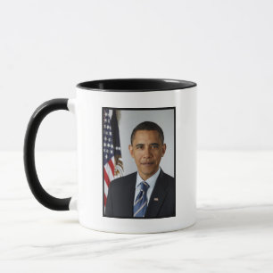 Caneca Retrato Presidencial de Barack Obama
