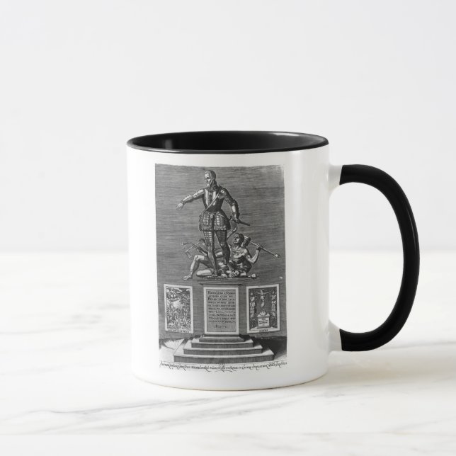 Caneca Retrato que glorifica Ferdinand Alvarez de Toledo (Direita)