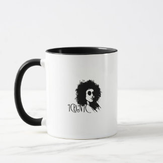 Caneca Retrato Retroativo da Mulher Afro ICONIC - Menina 