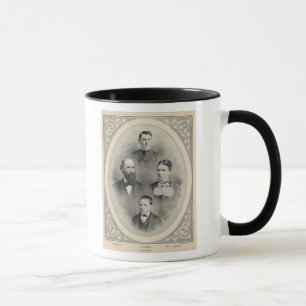 Caneca Retratos da família chilena