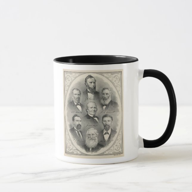 Caneca Retratos do condado de Yolo (Direita)