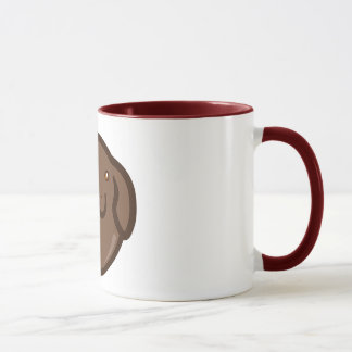 Caneca Retriever de baía de Chesapeake de Chibi