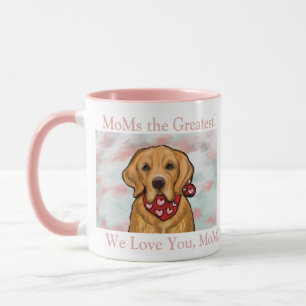 Caneca Retriever Dourado