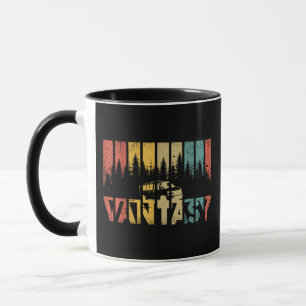 Caneca Retro Camper Van Life - Vintage Vanlife
