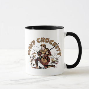 Caneca Retro Davy Crockett