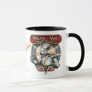 Caneca retro do robô Volto-VAC