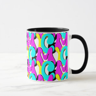 Caneca Retro Funky CMYK