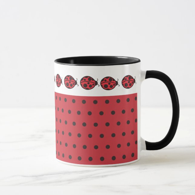 Caneca Retro Joaninha (Direita)