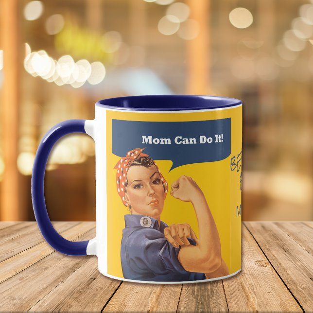 Caneca Retro Mãe Pode Fazer Isso Muitíssimo (Criador carregado)