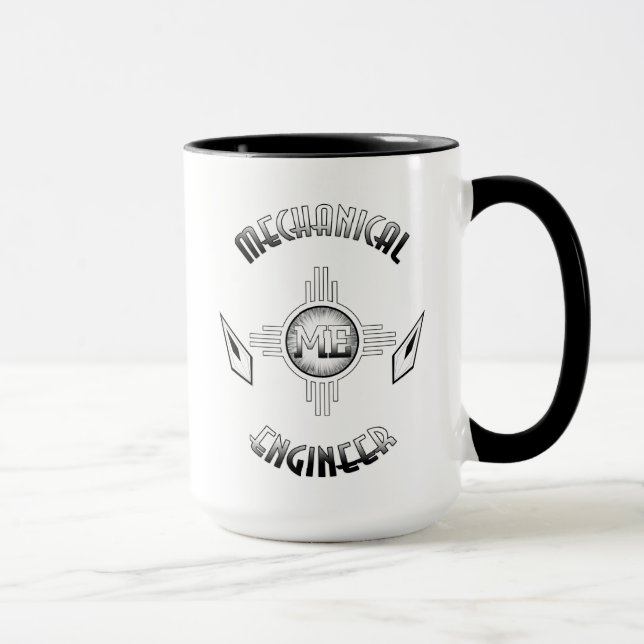 Caneca Retro mecânico do Engenheiro (Direita)