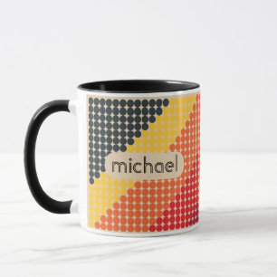 Caneca Retro VHS Bauhaus Small Dots Mug