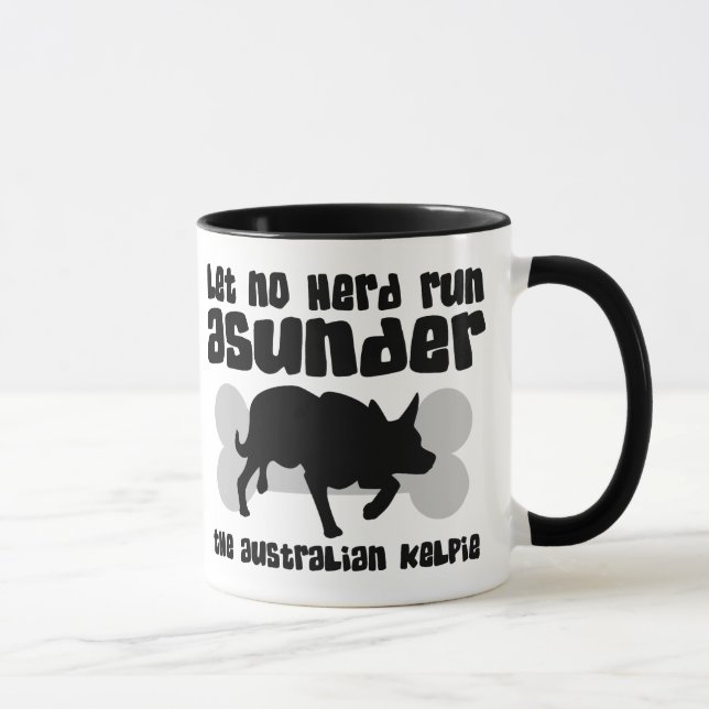 Caneca Reunião australiana do Kelpie (Direita)