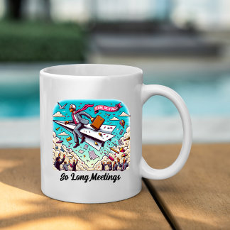 Caneca Reuniões Longas E Engraçadas