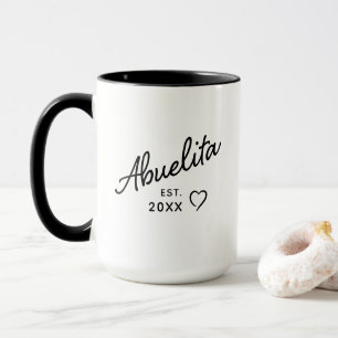 Caneca Revelação de Gravidez do Ano da Vovó e Dia das Mãe