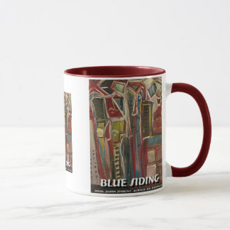 Caneca revestimento azul