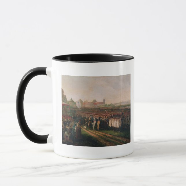 Caneca Revisão da guarda nacional e do fogo (Esquerda)